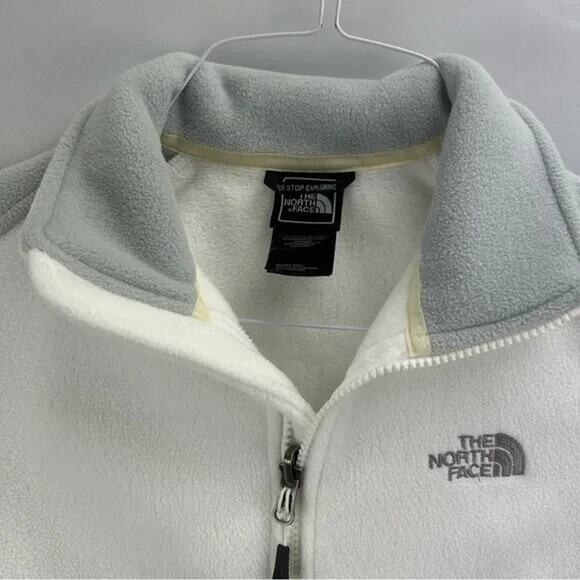 The North Face Gray Osito Fleece Jacket - Picture 3 of 8